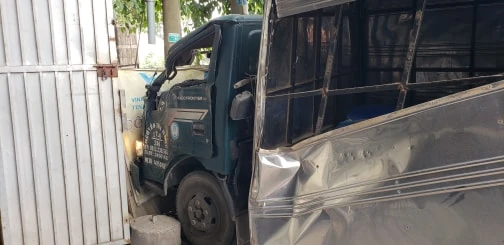 Trộm xe tải gây tai nạn liên hoàn khi tẩu thoát ở Thủ Đức ảnh 2 Trộm xe tải gây tai nạn liên hoàn khi tẩu thoát ở Thủ Đức ảnh 2