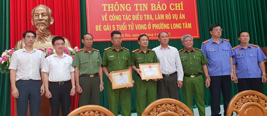Công an Bà Rịa - Vũng tàu thông tin vụ bé 5 tuổi bị sát hại ảnh 3 Công an Bà Rịa - Vũng tàu thông tin vụ bé 5 tuổi bị sát hại ảnh 3