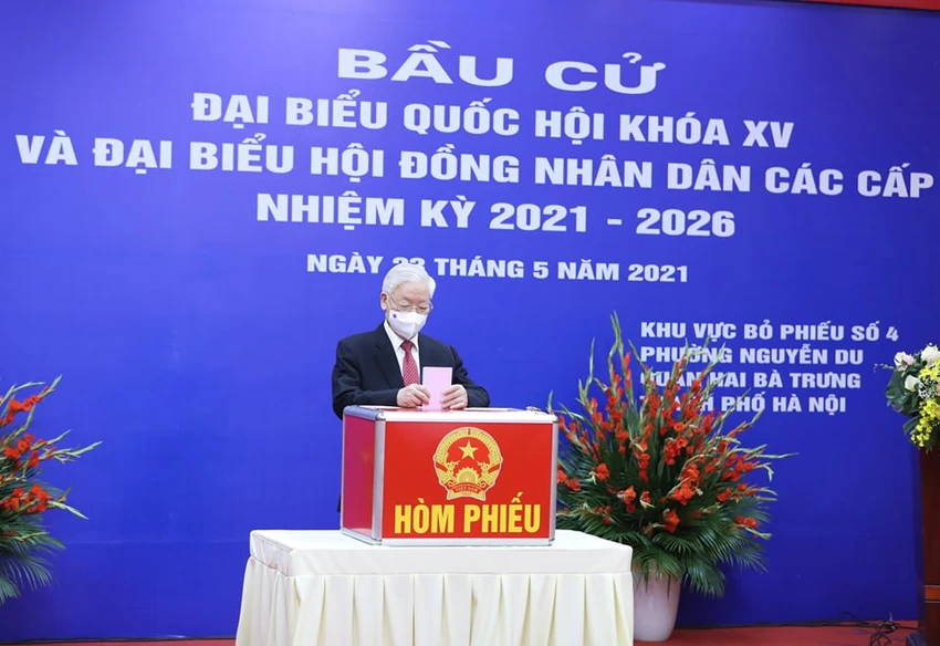 Hơn 69 triệu cử tri cả nước đi bầu cử ảnh 45 Hơn 69 triệu cử tri cả nước đi bầu cử ảnh 45