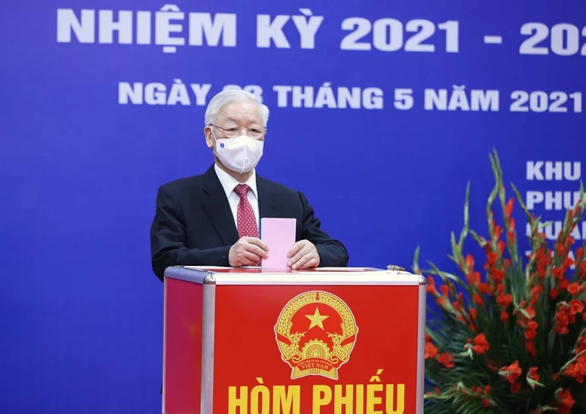 Hơn 69 triệu cử tri cả nước đi bầu cử ảnh 2 Hơn 69 triệu cử tri cả nước đi bầu cử ảnh 2