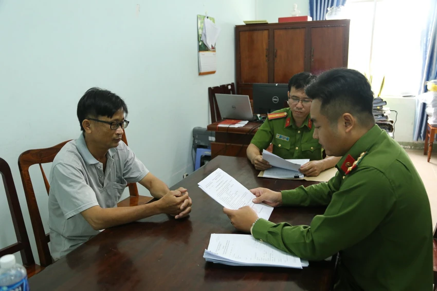 Bị can Trương Trọng Duy Bị can Trương Trọng Duy