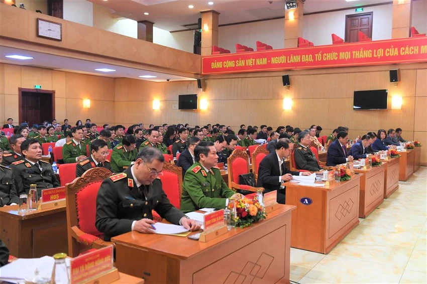 Các đại biểu dự Hội nghị. Ảnh: H.B Các đại biểu dự Hội nghị. Ảnh: H.B