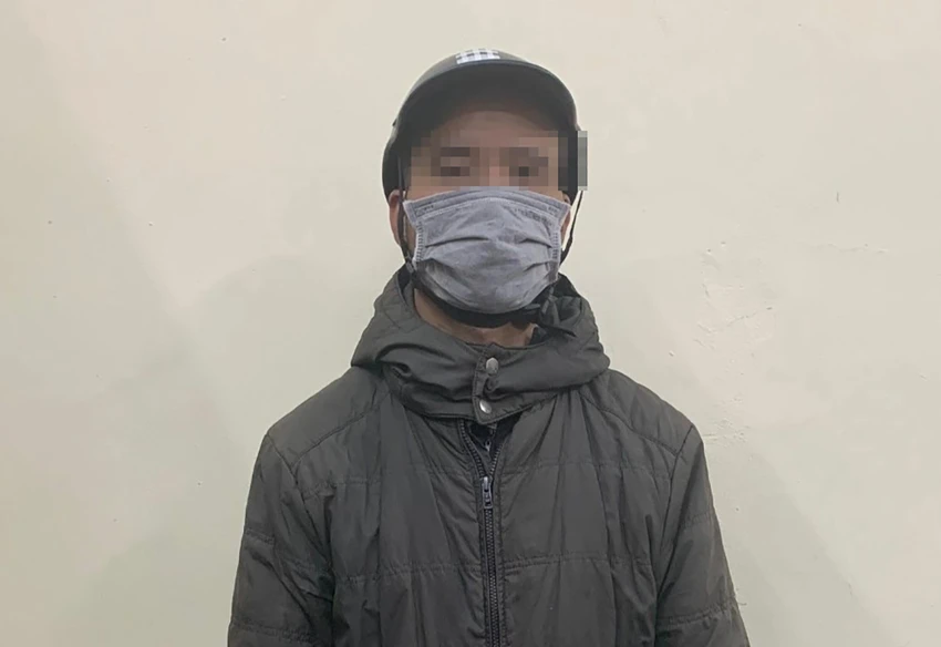 NDT tại cơ quan công an. Ảnh CTV NDT tại cơ quan công an. Ảnh CTV