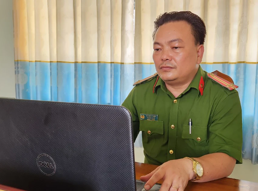 Trung tá Hồ Quốc Thanh Trung tá Hồ Quốc Thanh