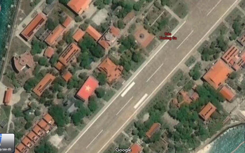 Hình ảnh Quốc kỳ Việt Nam đã hiện trên Google Maps Hình ảnh Quốc kỳ Việt Nam đã hiện trên Google Maps