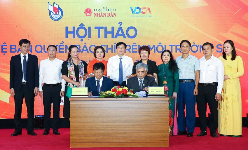 Hội Nhà báo Việt Nam và Hội Truyền thông số Việt Nam ký kết thỏa thuận hợp tác Hội Nhà báo Việt Nam và Hội Truyền thông số Việt Nam ký kết thỏa thuận hợp tác