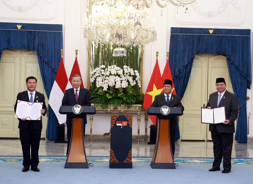 Việt Nam-Indonesia nâng cấp lên quan hệ Đối tác Chiến lược Toàn diện