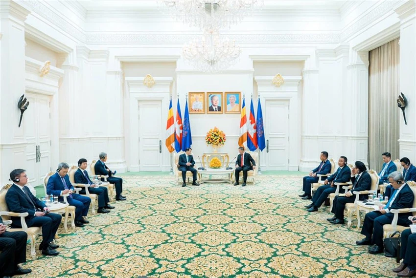 Quang cảnh buổi Hội kiến.