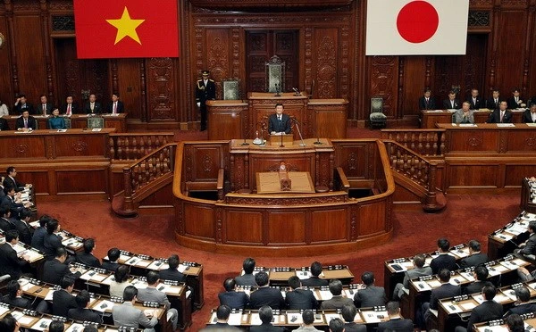 Chủ tịch nước Trương Tấn Sang phát biểu trước Quốc hội Nhật Bản ảnh 1 Chủ tịch nước Trương Tấn Sang phát biểu trước Quốc hội Nhật Bản ảnh 1
