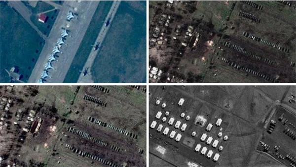 Sự thật về việc NATO trưng ảnh cáo buộc quân đội Nga áp sát biên giới Ukraine ảnh 1 Sự thật về việc NATO trưng ảnh cáo buộc quân đội Nga áp sát biên giới Ukraine ảnh 1