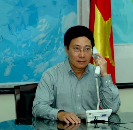 Nội dung cuộc điện đàm của Bộ trưởng Ngoại giao VN với người đồng cấp TQ ảnh 1 Nội dung cuộc điện đàm của Bộ trưởng Ngoại giao VN với người đồng cấp TQ ảnh 1