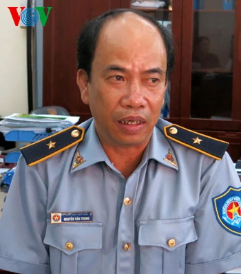 Phó Cục trưởng Cục Kiểm ngư Nguyễn Văn Trung Phó Cục trưởng Cục Kiểm ngư Nguyễn Văn Trung