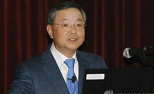Ahn Dai-hee, người được Tổng thống Hàn Quốc chỉ định làm thủ tướng mới. Ảnh:Yonhap tmp-551-2014052215150-3719-1400747383.jp