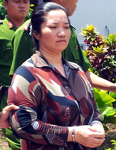Hường bị tuyên án tử hình và đang kháng cáo. Ảnh:Xuân Mai vo-bi-thu-xa-1-3735-1394102054-4848-1401