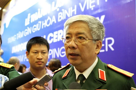 Thứ trưởng quốc phòng Việt Nam,&nbsp;Thượng tướng&nbsp;Nguyến Chí Vịnh. (Ảnh Lao động)