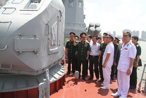 Bàn giao 2 tàu tên lửa hiện đại cho Quân chủng Hải quân ảnh 5 Bàn giao 2 tàu tên lửa hiện đại cho Quân chủng Hải quân ảnh 5