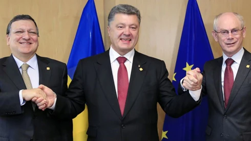 Ukraine ký Hiệp định liên kết lịch sử với EU ảnh 1 Ukraine ký Hiệp định liên kết lịch sử với EU ảnh 1