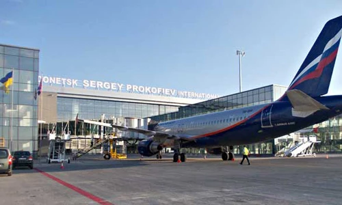 Đường bay Đông Ukraine cũng như sân bay Donetsk từng hết sức bận rộn. Ảnh:IAD donesk-5478-1405935695.jpg