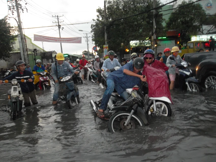 TP.HCM: Hình ảnh đẹp của anh CSGT ảnh 8