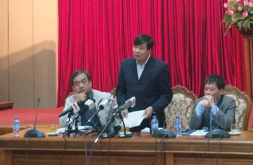 Hà Nội họp báo về vụ trả nhà của cựu Chủ tịch Hoàng Văn Nghiên ảnh 1 Hà Nội họp báo về vụ trả nhà của cựu Chủ tịch Hoàng Văn Nghiên ảnh 1