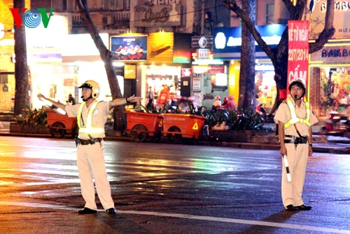 TPHCM: Phong tỏa một số tuyến đường phục vụ Giao thừa ảnh 1 TPHCM: Phong tỏa một số tuyến đường phục vụ Giao thừa ảnh 1