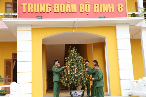Mỗi đại đội được tổ chức thành một đội để tham gia thi đấu kéo co. Cuộc thi đấu diễn ra hết sức quyết liệt. Phần thắng thuộc về những đội được tổ chức khéo léo khi hô đều và huy động được sức mạnh của tập thể. Ở một góc sân vận động khác, trò chơi “Đi cầu kiều” thu hút khá nhiều bộ đội tham gia. Thể hiện sự khéo léo và nhẹ nhàng hướng về đích. Không ít chiến sĩ chỉ đi được nửa quãng đường. “Cố lên nhé, đồng đội ơi!”. Cuốn hút và rất sôi động là tiếng hò reo của trò chơi “Bịt mắt đập niêu”. Từng tràng pháo tay và hò reo khi các chiến sĩ liên tục đập hụt niêu. Cuối cùng chiếc niêu đầu tiên cũng vỡ tan trong sự hò reo phấn khích của các chiến sĩ. Nhiều kỳ thủcó dịp trổ tài trong ngày hội Xuân. Trò chơiNém còn được nhiều chiến sĩ đồng bào vùng cao ưa thích. Không khí Tết rộn ràng ở từng phân đội đến khối cơ quan trung đoàn. Rực rỡ cờ hoa “Mừng Đảng, mừng Xuân” Ất Mùi 2015.