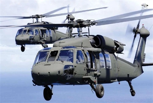 Trực thăng Blackhawk của Mỹ sẽ phục vụ trong Lực lượng Không quân A-rập Xê-út.Ảnh: Getty Trực thăng Blackhawk của Mỹ sẽ phục vụ trong Lực lượng Không quân A-rập Xê-út.Ảnh: Getty