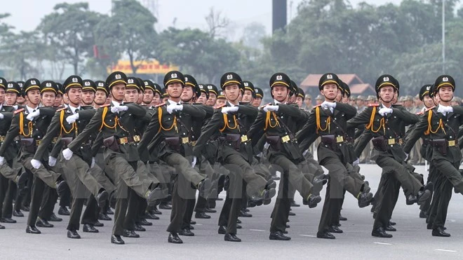 Bộ trưởng Trần Đại Quang phát lệnh xuất quân bảo vệ Đại hội Đảng ảnh 5