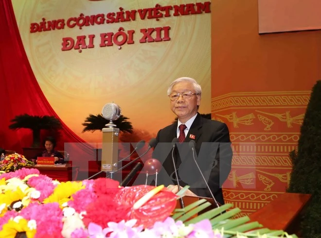 Hình ảnh lễ khai mạc Đại hội Đảng XII ảnh 6