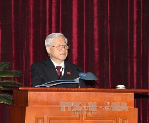 Đại biểu chúc mừng ông Nguyễn Phú Trọng tái đắc cử chức Tổng Bí thư ảnh 3