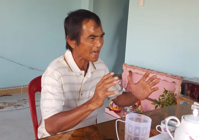 Lần đầu tiên, ông Huỳnh Văn Nén được đón Tết trong căn nhà mới-Ảnh: H.Đ Huỳnh Văn Nén và mùa xuân đầu tiên trong ngôi nhà mới
