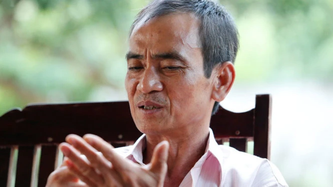 Ông Huỳnh Văn Nén - Ảnh: Mai Vinh Ông Huỳnh Văn Nén yêu cầu bồi thường 18 tỷ đồng