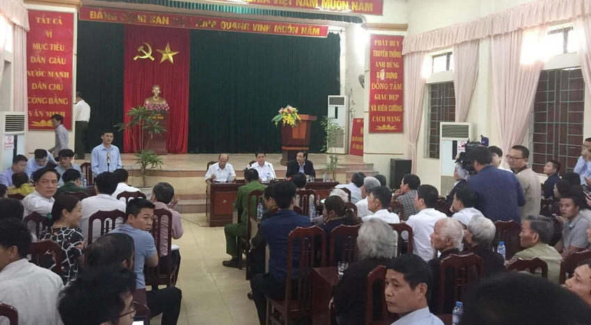 Dân Đồng Tâm mong không truy cứu, ông Chung nói gì? ảnh 2 Dân Đồng Tâm mong không truy cứu, ông Chung nói gì? ảnh 2