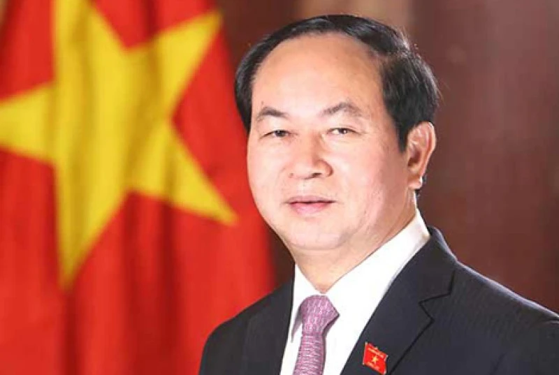 Chủ tịch nước Trần Đại Quang. Chủ tịch nước Trần Đại Quang.