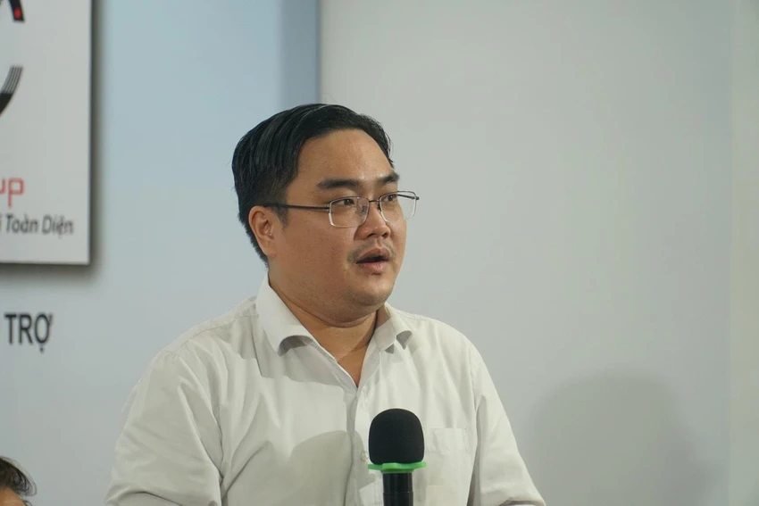Ông Ngô Minh Hải, Phó Bí thư thường trực Thành đoàn TP.HCM, (thành viên ban giám khảo). Ảnh: HUỲNH THƠ Ông Ngô Minh Hải, Phó Bí thư thường trực Thành đoàn TP.HCM, (thành viên ban giám khảo). Ảnh: HUỲNH THƠ