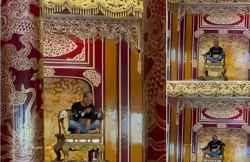 ngồi lên ngai vàng