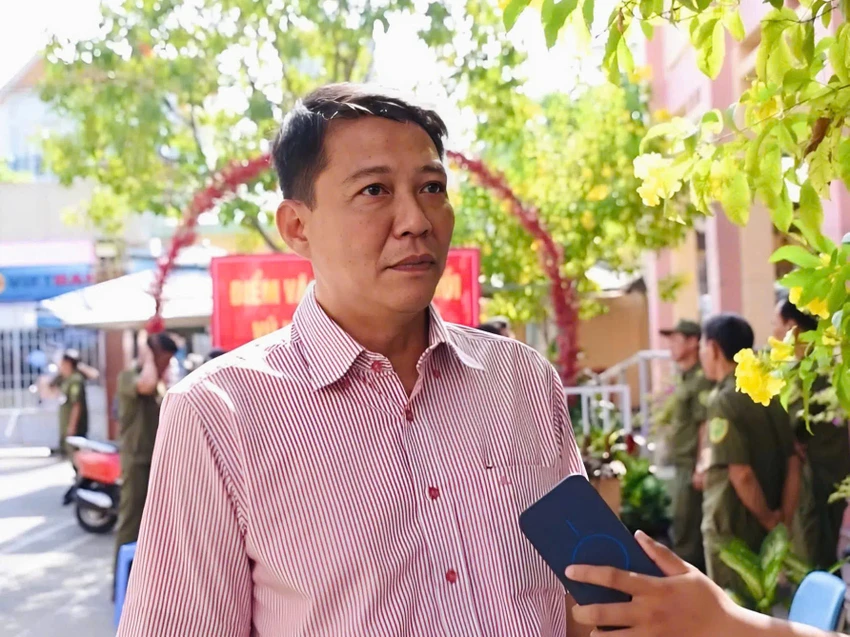 Ông Phạm Hoài Minh Tân, Bí thư UBND phường Phước Long