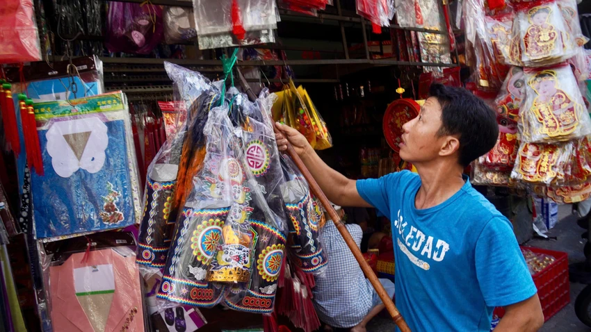 đốt vàng mã