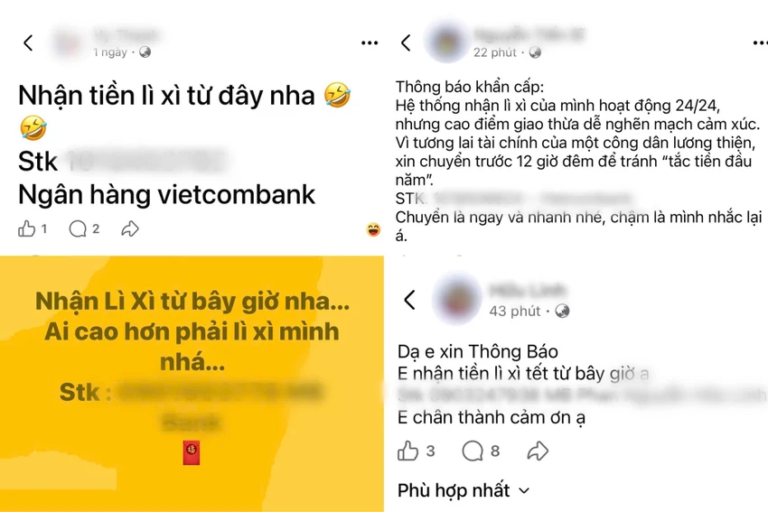 số tài khoản