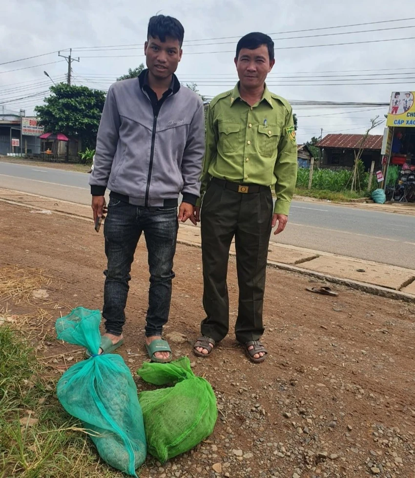 Hành động của anh K’ Wên xứng đáng được biểu dương. Ảnh VÕ TÙNG Hành động của anh K’ Wên xứng đáng được biểu dương. Ảnh VÕ TÙNG