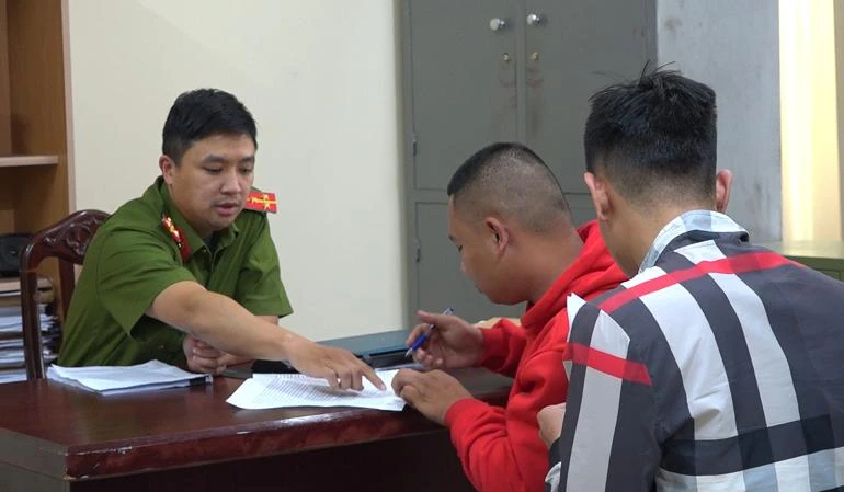 Công an tỉnh Lâm Đồng xác định chủ mưu của đường dây cho vay lãi nặng. Ảnh: LÊ TIẾN