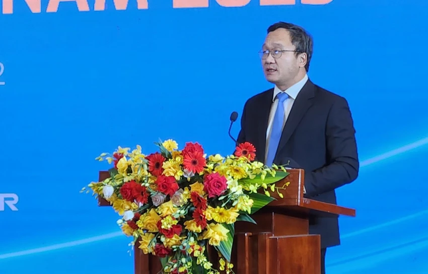 Ông Khuất Việt Hùng - Phó Chủ tịch chuyên trách Ủy ban An toàn giao thông Quốc gia cho biết năm nay có sự xuất hiện ấn tượng của Báo Pháp Luật TP.HCM. Ảnh: TS