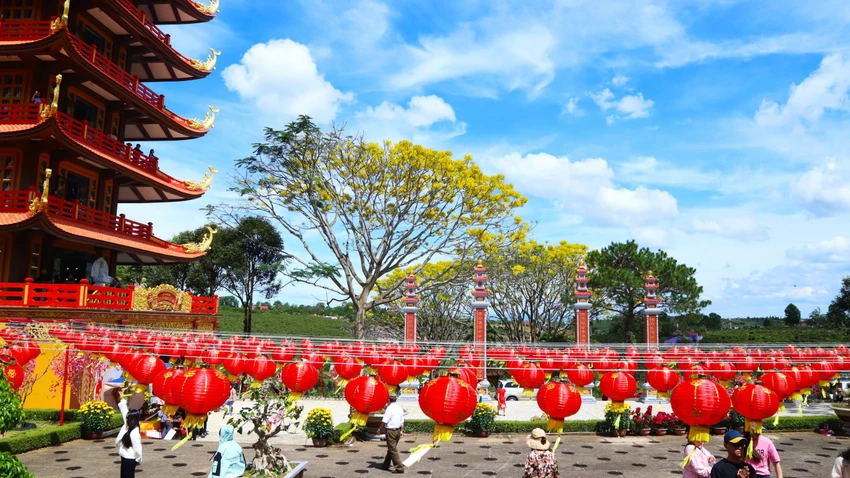 Bình yên xứ B'Lao... Ảnh: VT Bình yên xứ B'Lao... Ảnh: VT