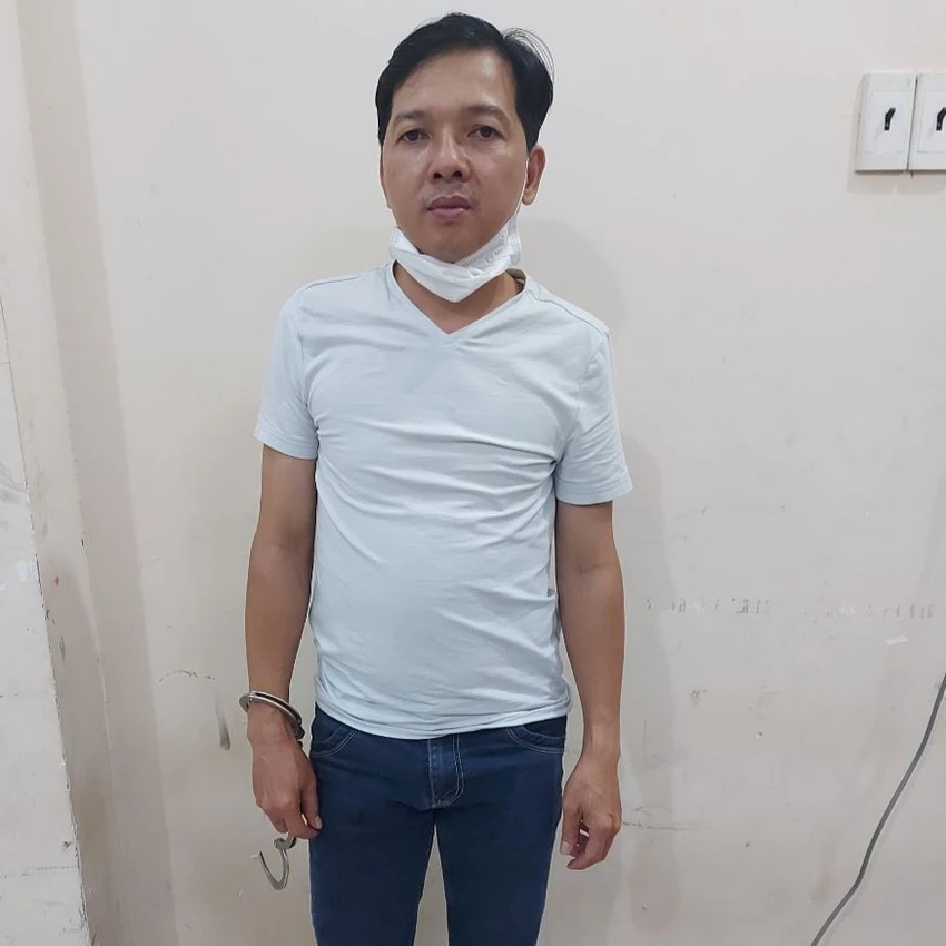 Tuấn bị bắt sau 5 năm trốn đi nước ngoài. Ảnh: VT Tuấn bị bắt sau 5 năm trốn đi nước ngoài. Ảnh: VT