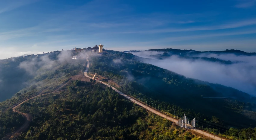 Đường lên Samten Hills Dalat Đường lên Samten Hills Dalat
