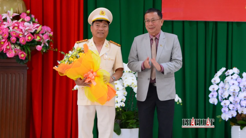 Đại tá Trần Vĩnh Phú - Trưởng Công an TP Đà Lạt. Ảnh: VT