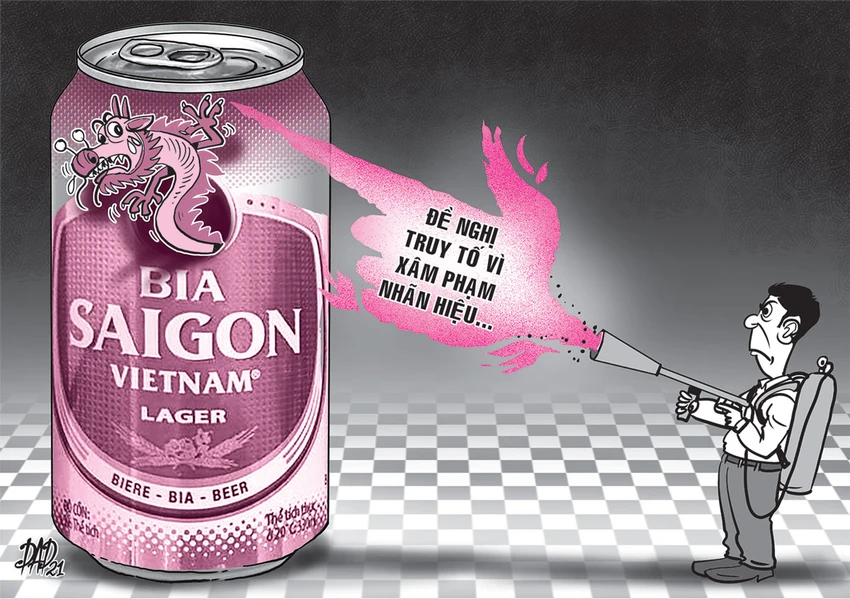 Đề nghị truy tố vụ xâm phạm nhãn hiệu bia Sài Gòn ảnh 2