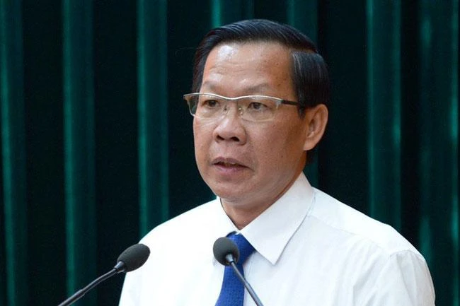 Chủ tịch UBND TP.HCM Phan Văn Mãi. Chủ tịch UBND TP.HCM Phan Văn Mãi.