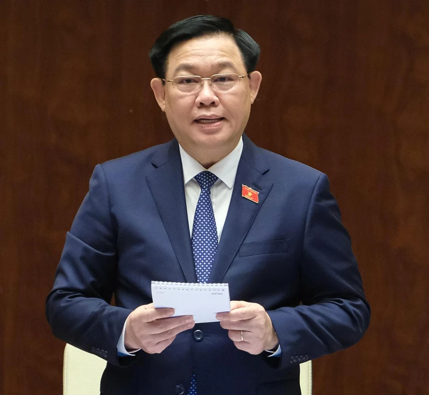 Chủ tịch Quốc hội Vương Đình Huệ