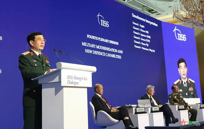 Bộ trưởng Quốc phòng Việt Nam - Đại tướng Phan Văn Giang. Ảnh: TTXVN Bộ trưởng Quốc phòng Việt Nam - Đại tướng Phan Văn Giang. Ảnh: TTXVN